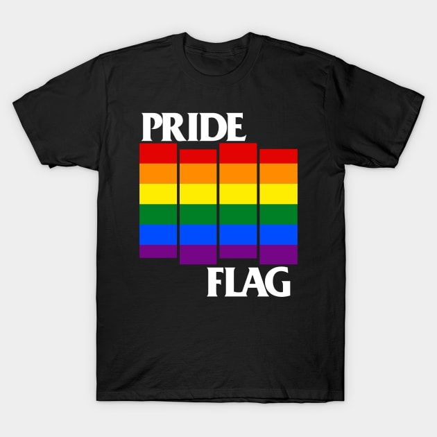 Pride Flag T-Shirt by WithinSanityClothing